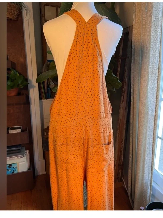 NWT Anthropologie Cloth & Stone Tan Overalls - Picture 4 of 7